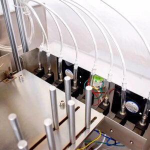 KEFAI Alcohol Cotton Swab Pack Machine detalj - vätsketillsats