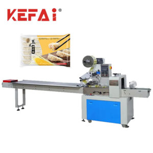 KEFAI Automatisk förpackningsmaskin för kuddpåsar dumpling