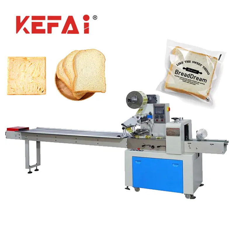 KEFAI Flowpack brödförpackningsmaskin