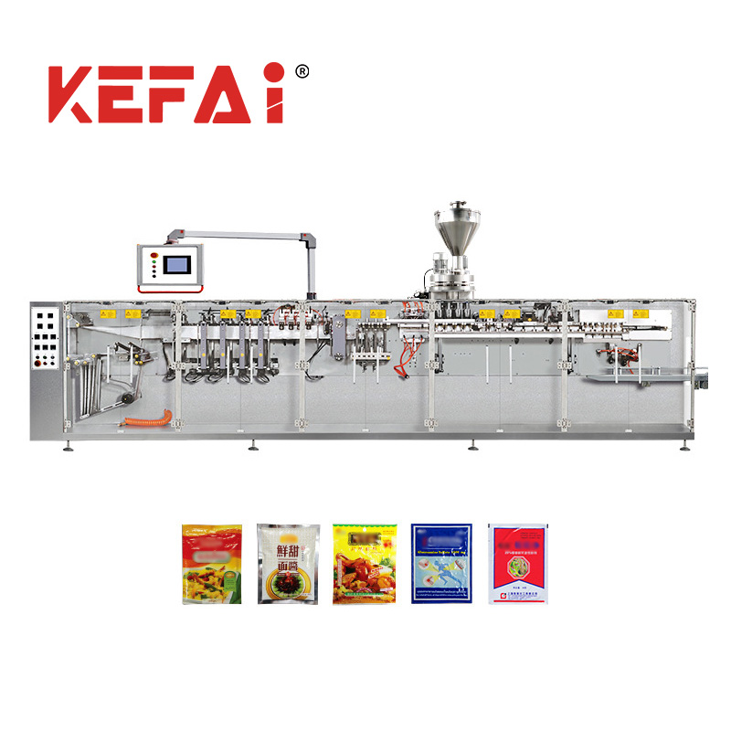 KEFAI Granule HFFS Platt Sidoförseglingspåsförpackningsmaskin