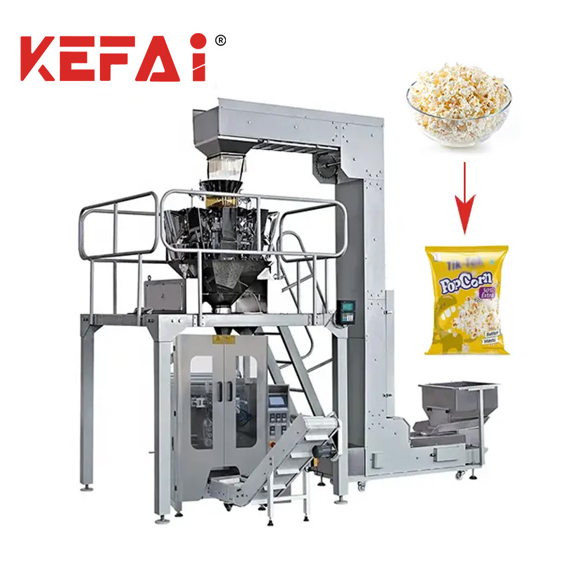 KEFAI Multi Head Weigher Popcorn Pack Machine